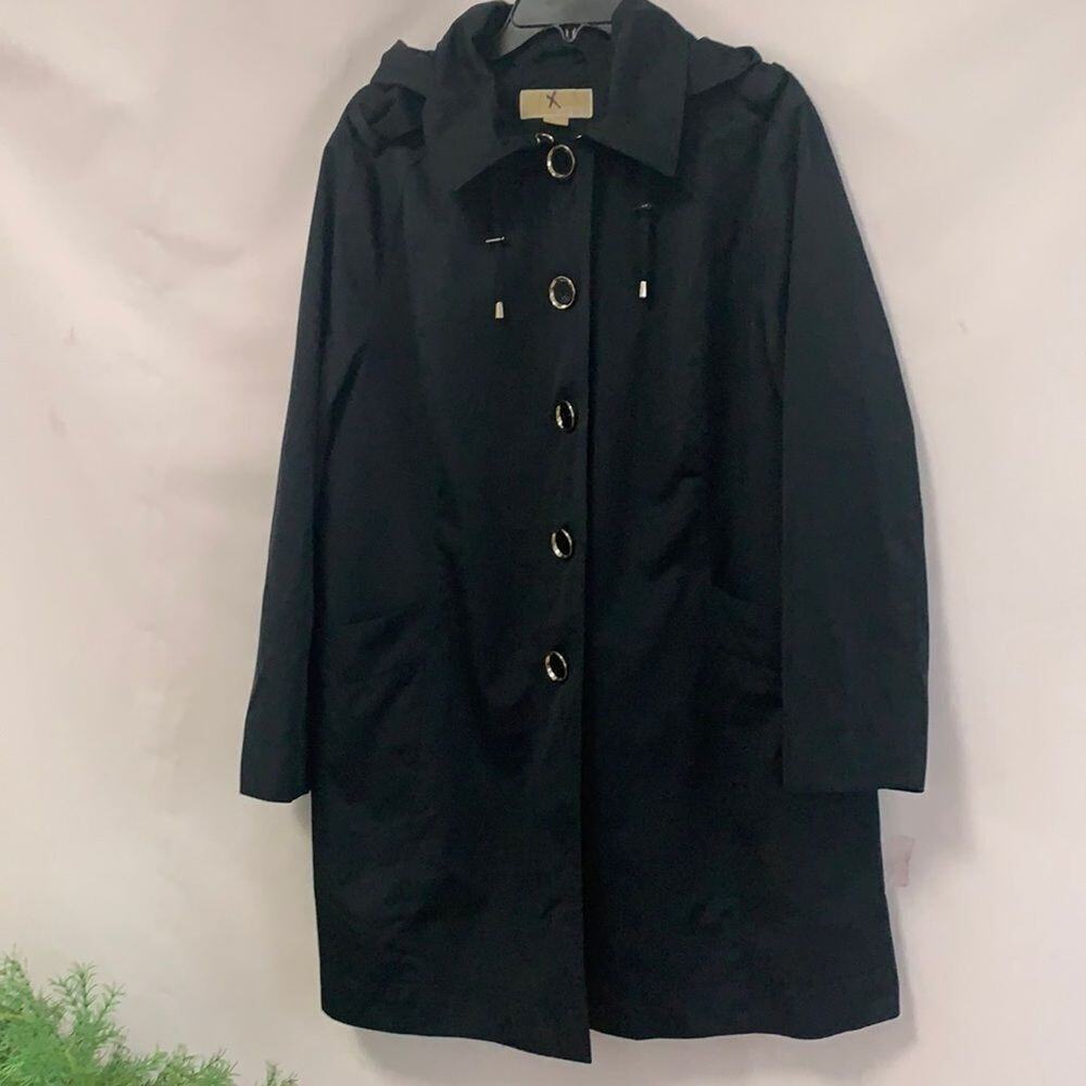 MICHAEL MICHAEL KORS TRENCH COAT BLACK SIZE XL
